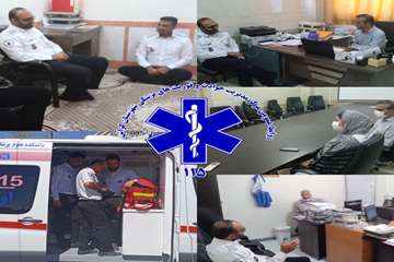 بازدید سرزده رئیس‌ اورژانس گراش از پایگاه های اورژانس و مرکز جامع سلامت ارد و فداغ